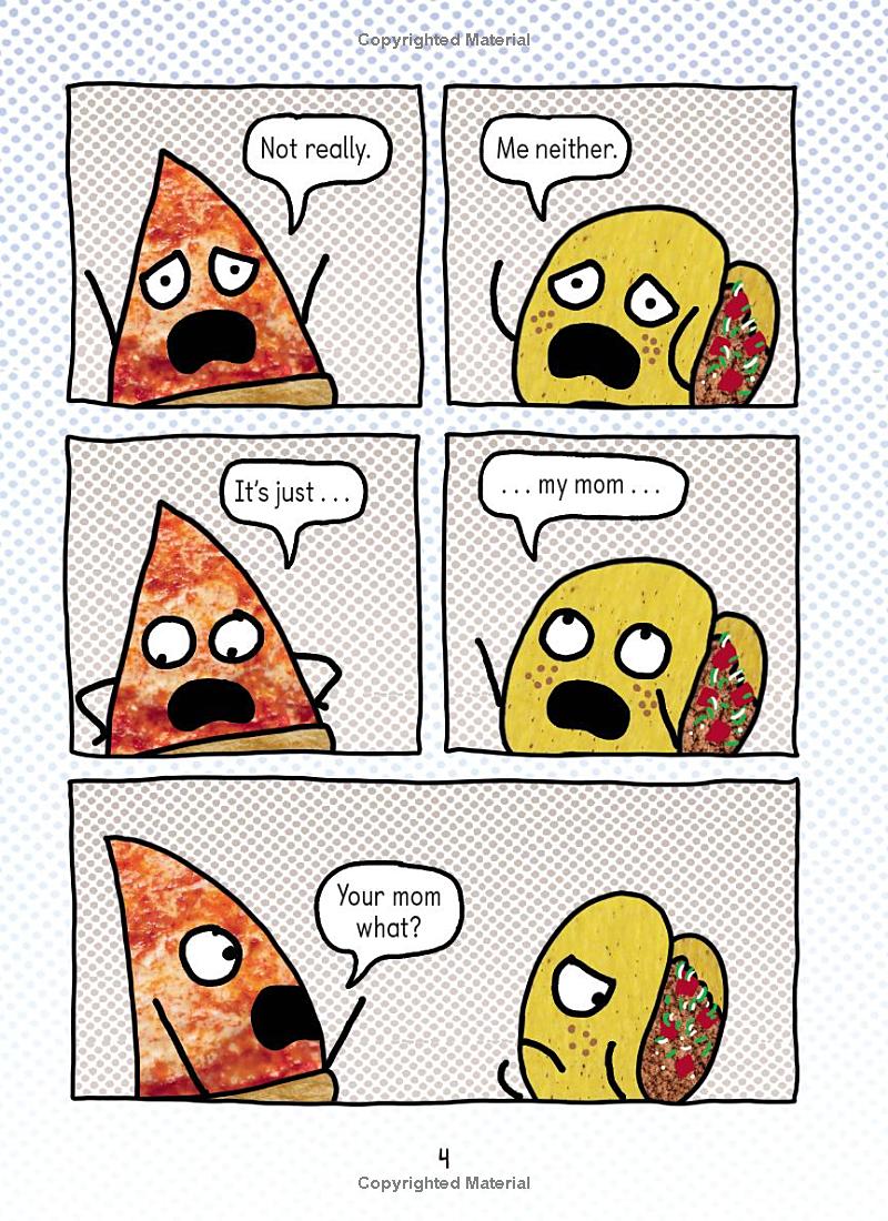 pizza and taco - wrestling mania!