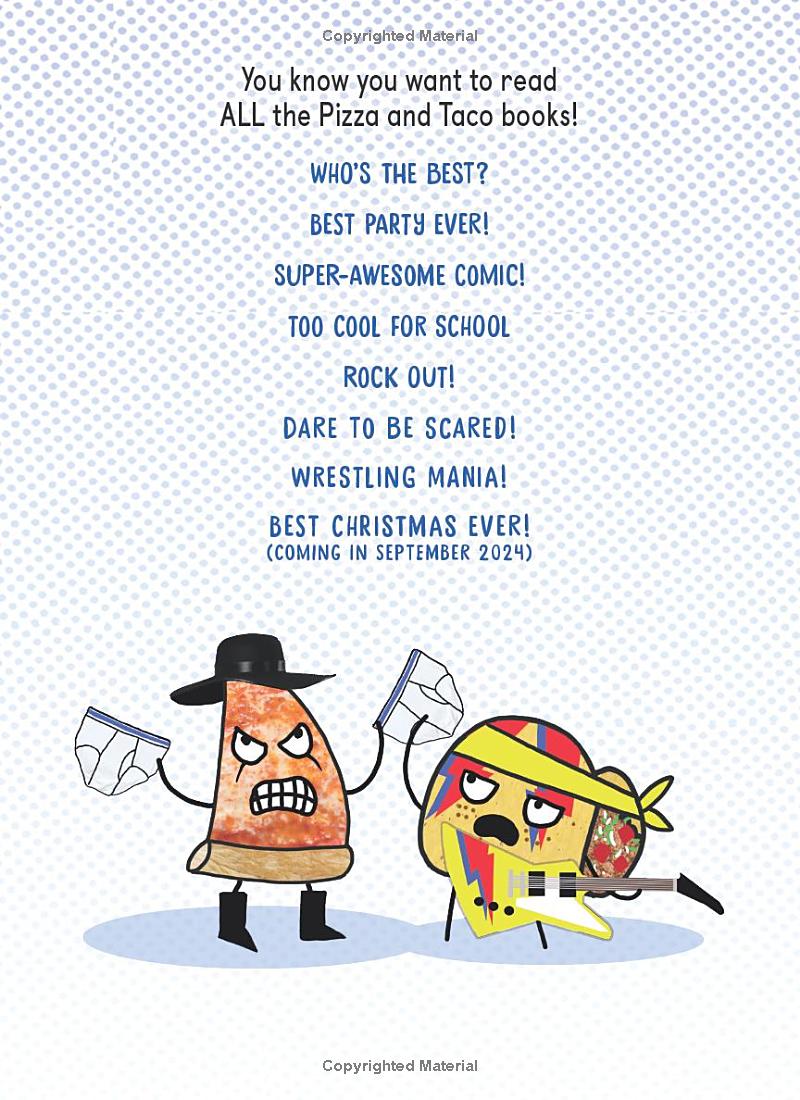 pizza and taco - wrestling mania!