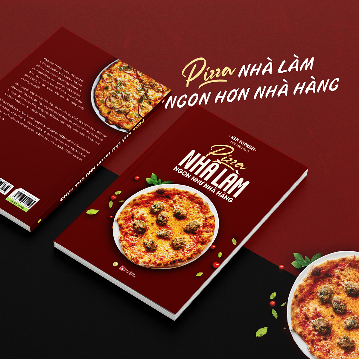 pizza nhà làm ngon như nhà hàng