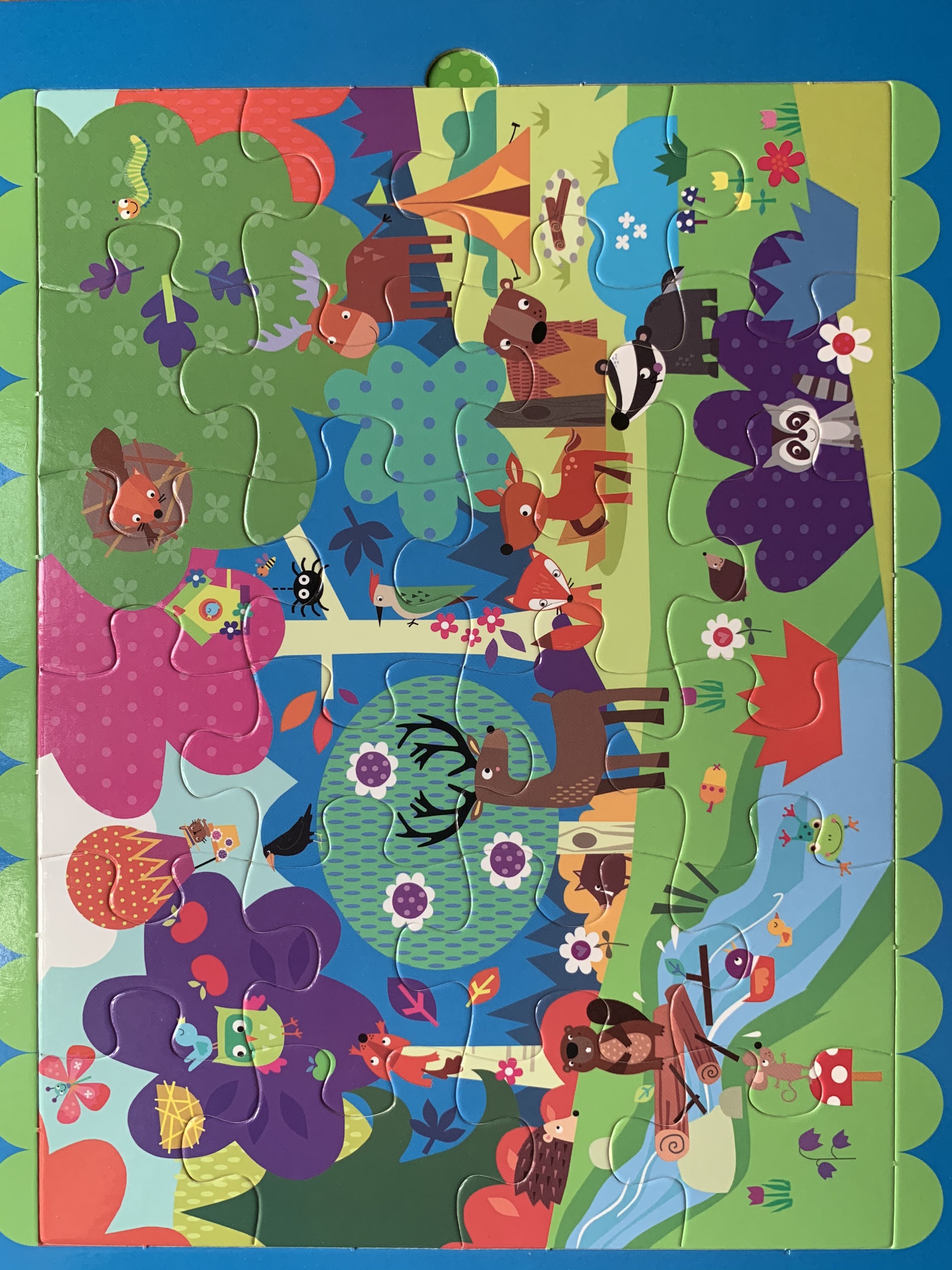 places to visit - piece by piece puzzle book