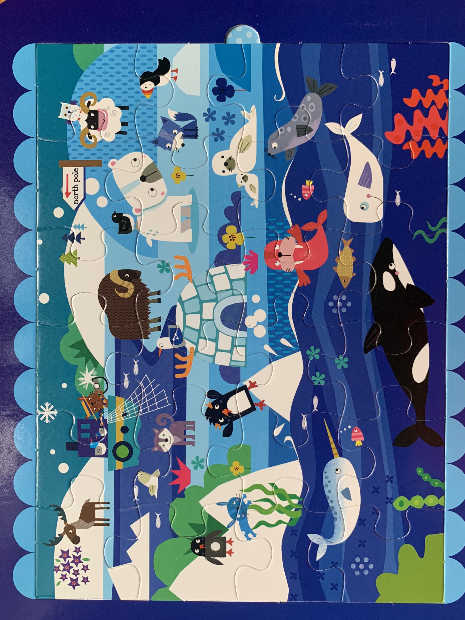 places to visit - piece by piece puzzle book