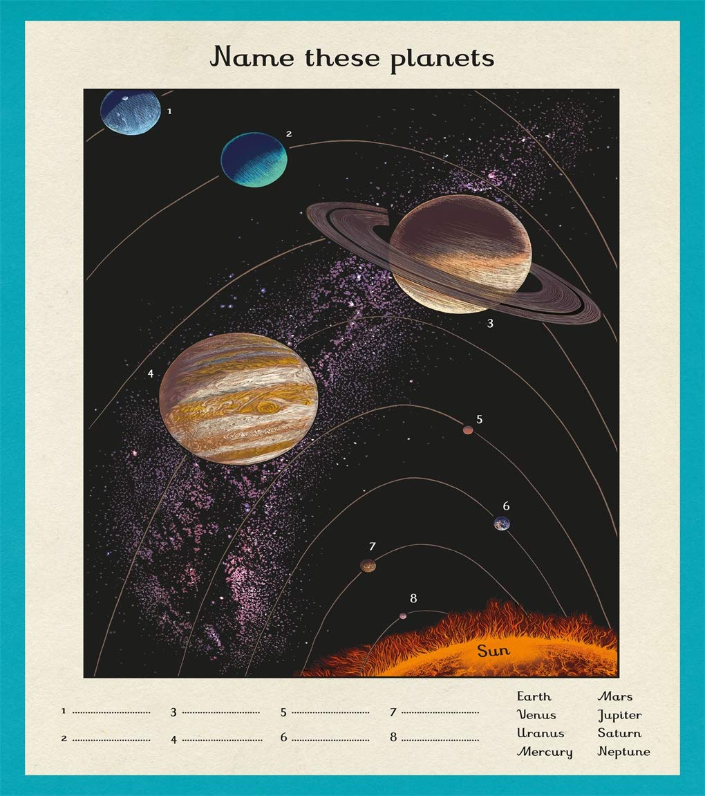 planetarium activity book