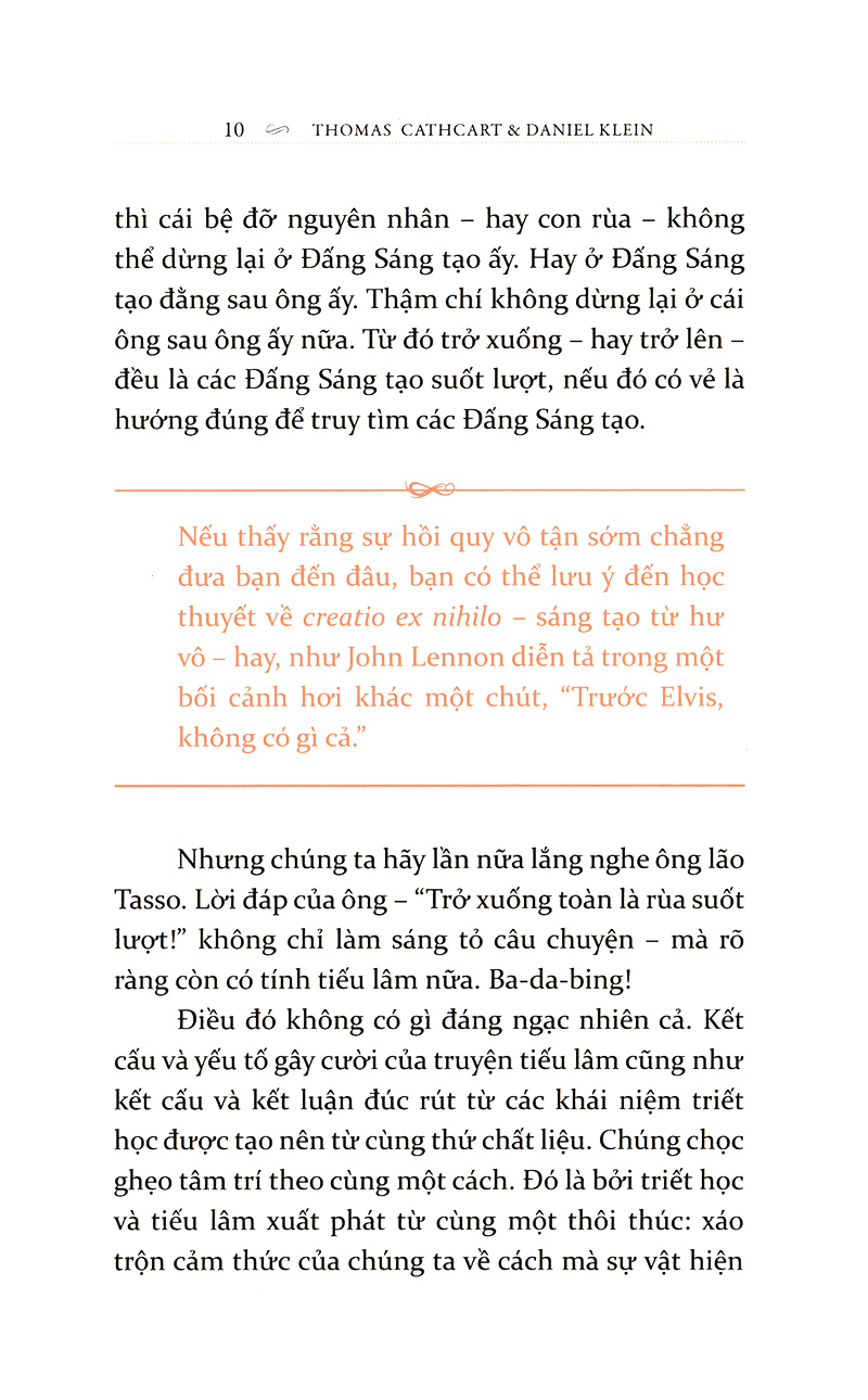 plato và con thú mỏ vịt bước vào quán bar…(tái bản 2018)
