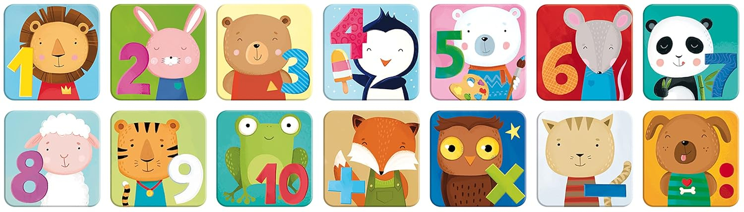 play and learn memo - numbers