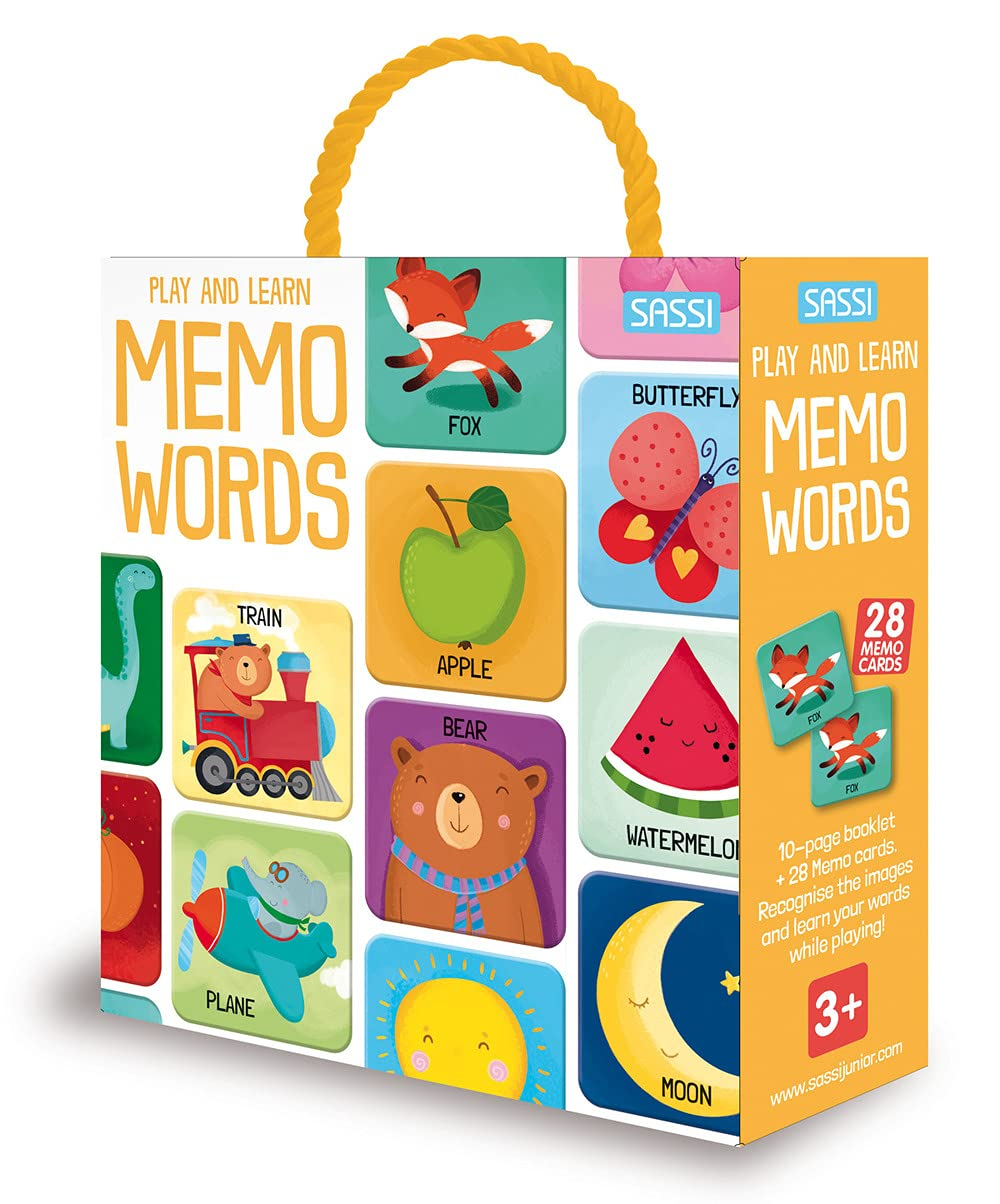 play and learn memo - words