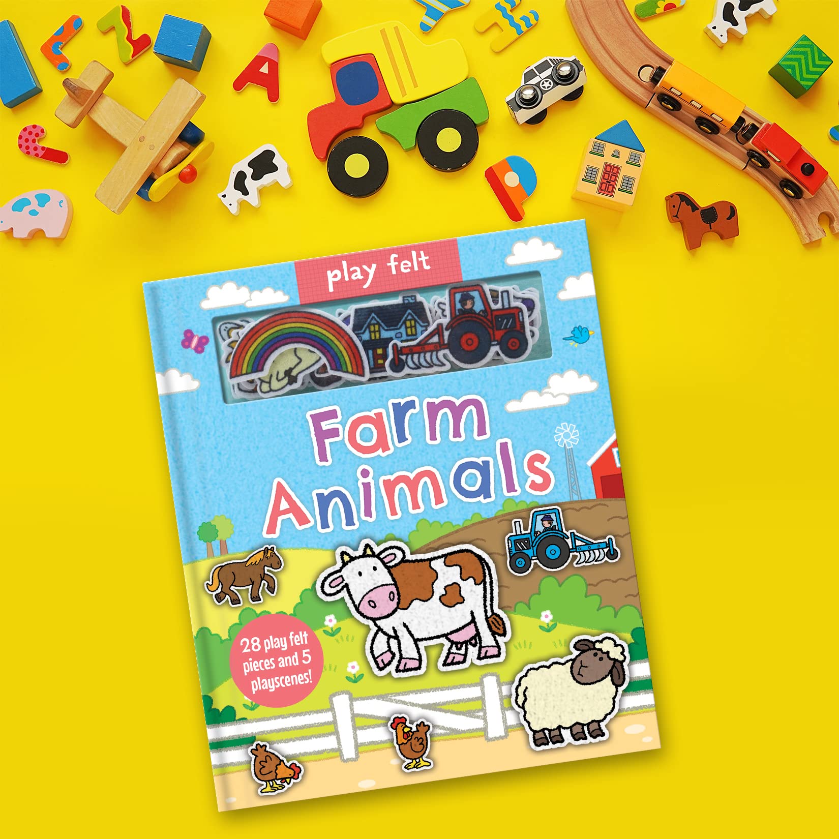 play felt - farm animals