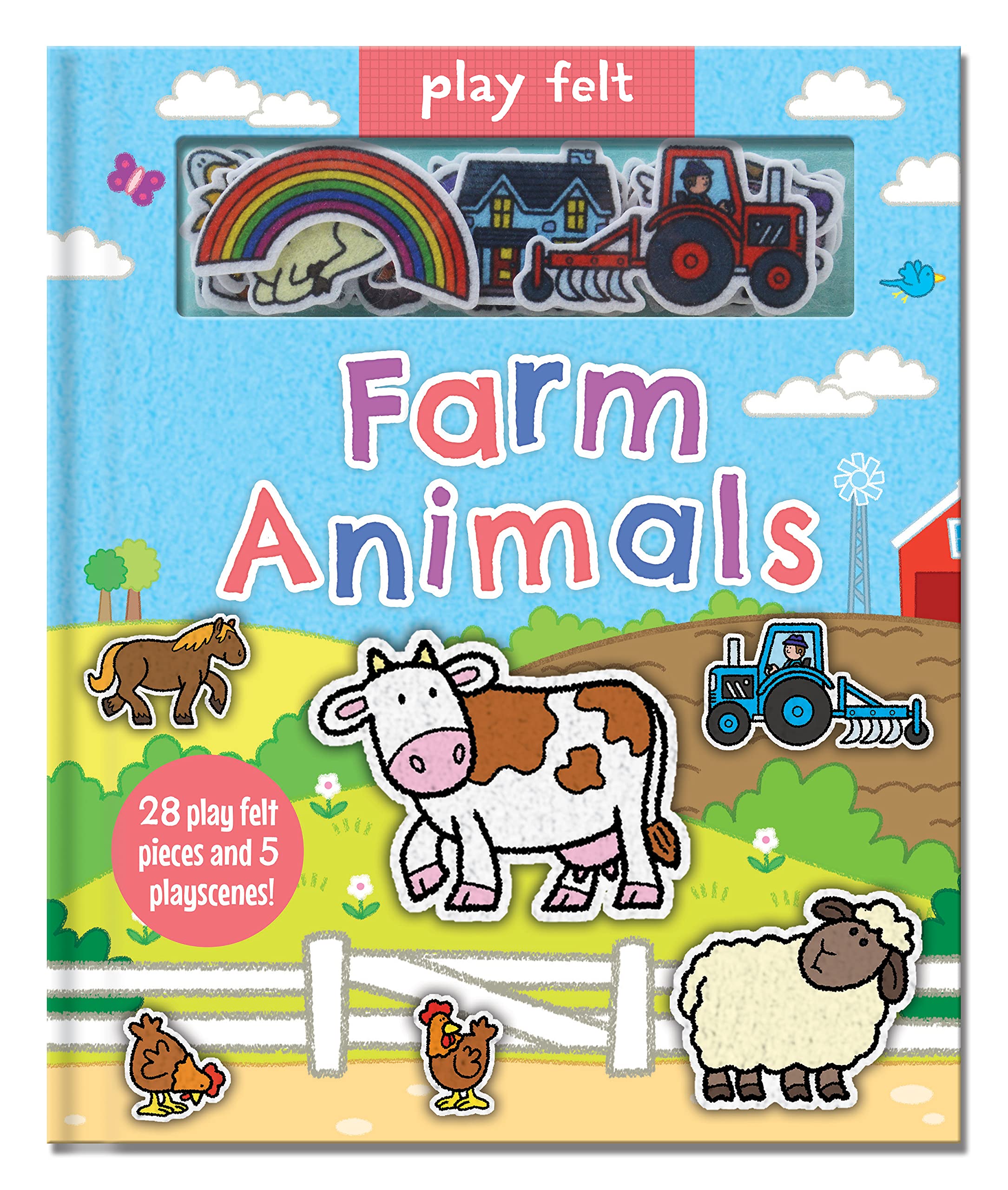 play felt - farm animals
