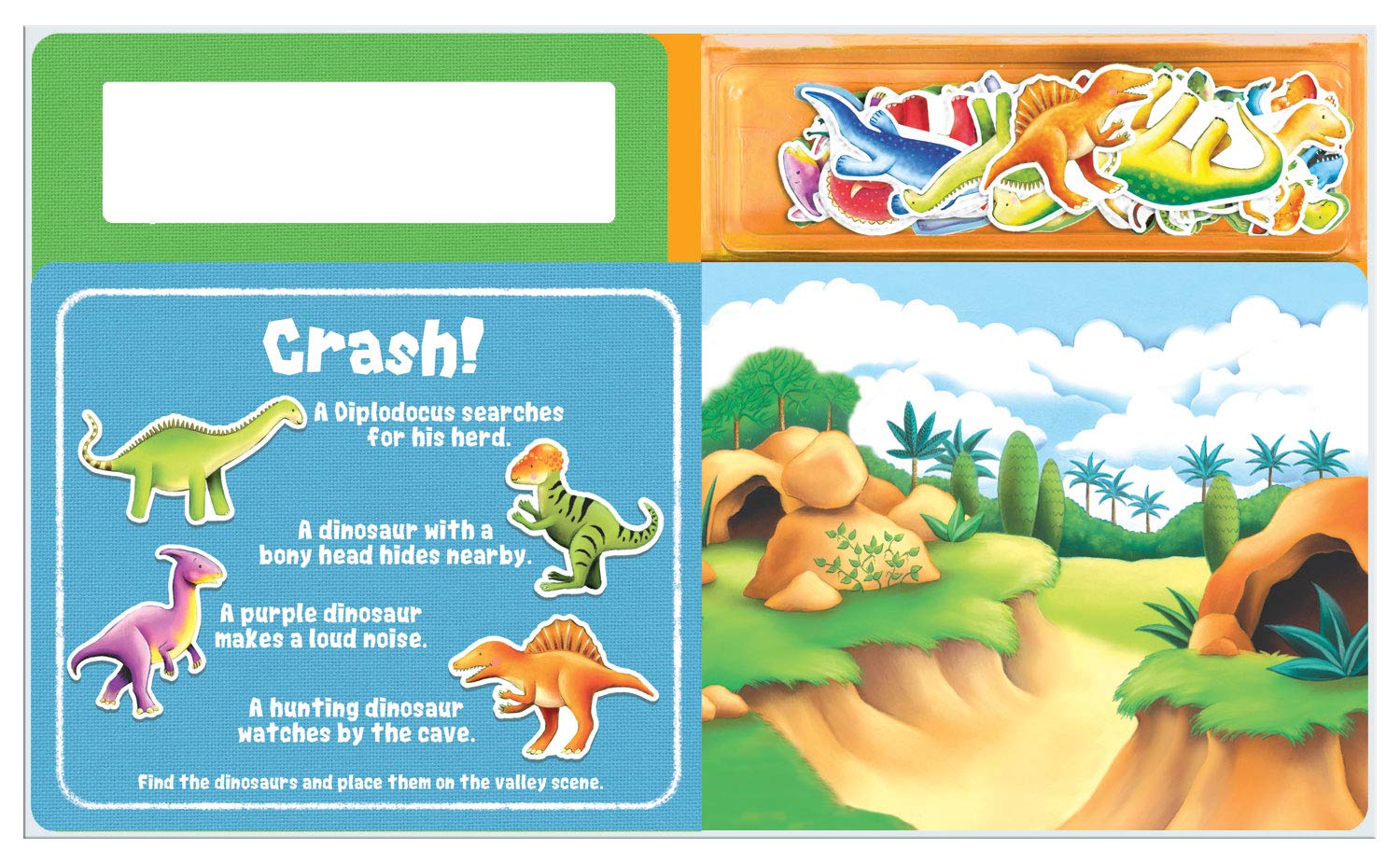 play felt - here come the dinosaurs!