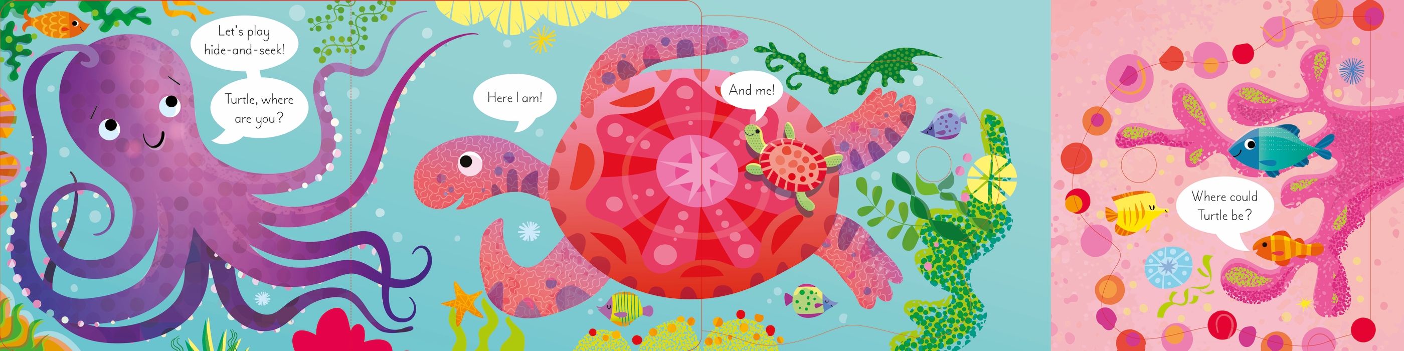 play hide and seek with octopus