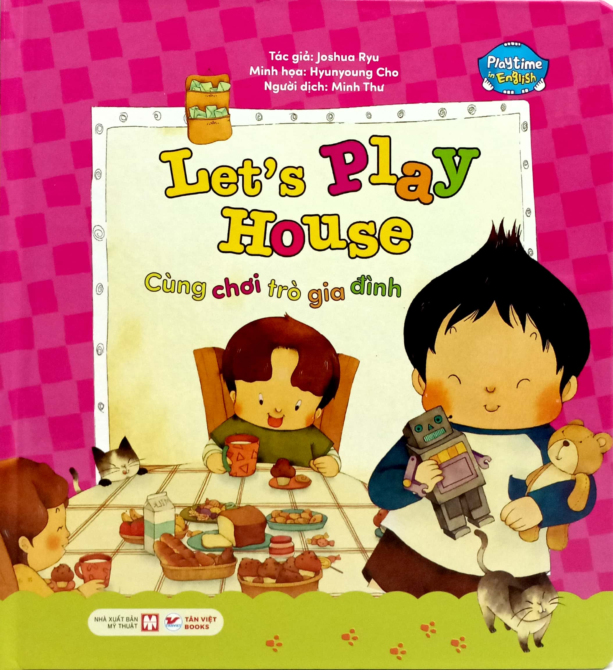 playtime in english - level 1 - let's play house - cùng chơi trò gia đình