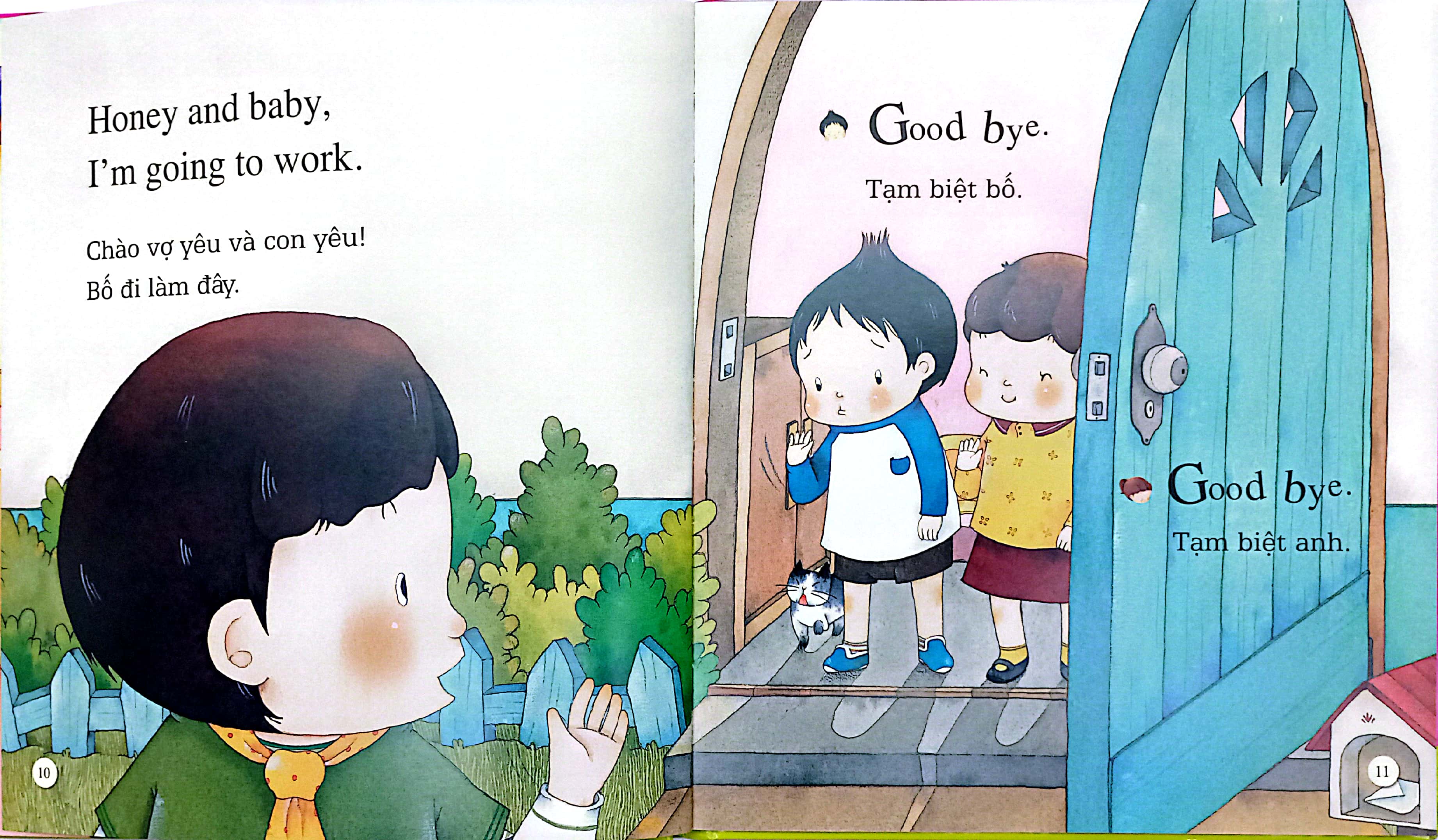 playtime in english - level 1 - let's play house - cùng chơi trò gia đình