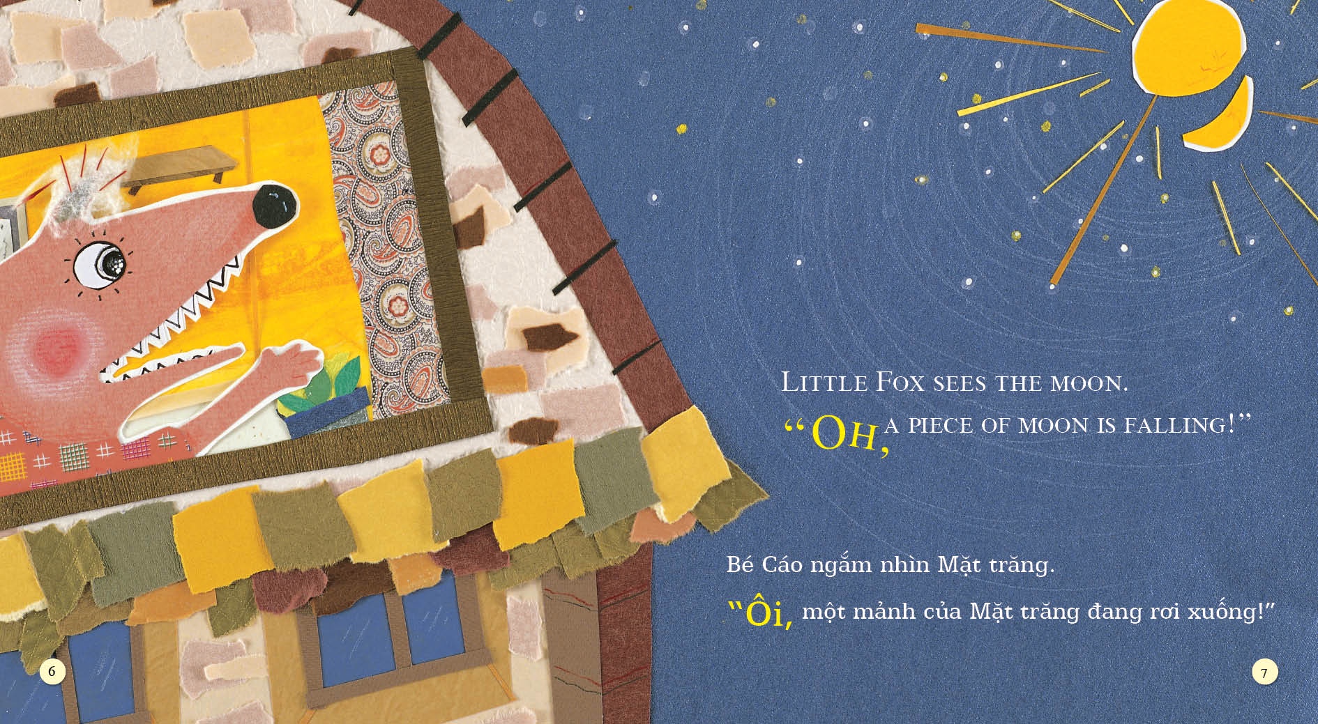 playtime in english - level 2 - broken moon and little fox - mặt trăng vỡ và bé cáo