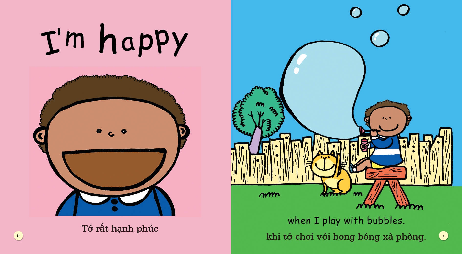 playtime in english - level 2 - i am happy - tớ rất hạnh phúc