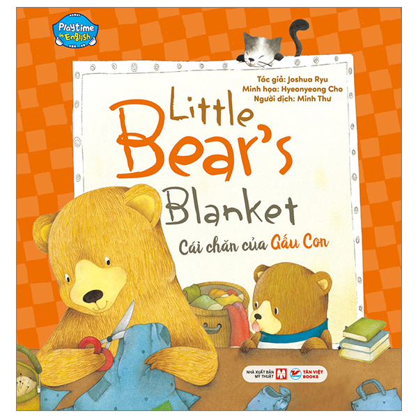 playtime in english - level 2 - little bears blanket - cái chăn của gấu con