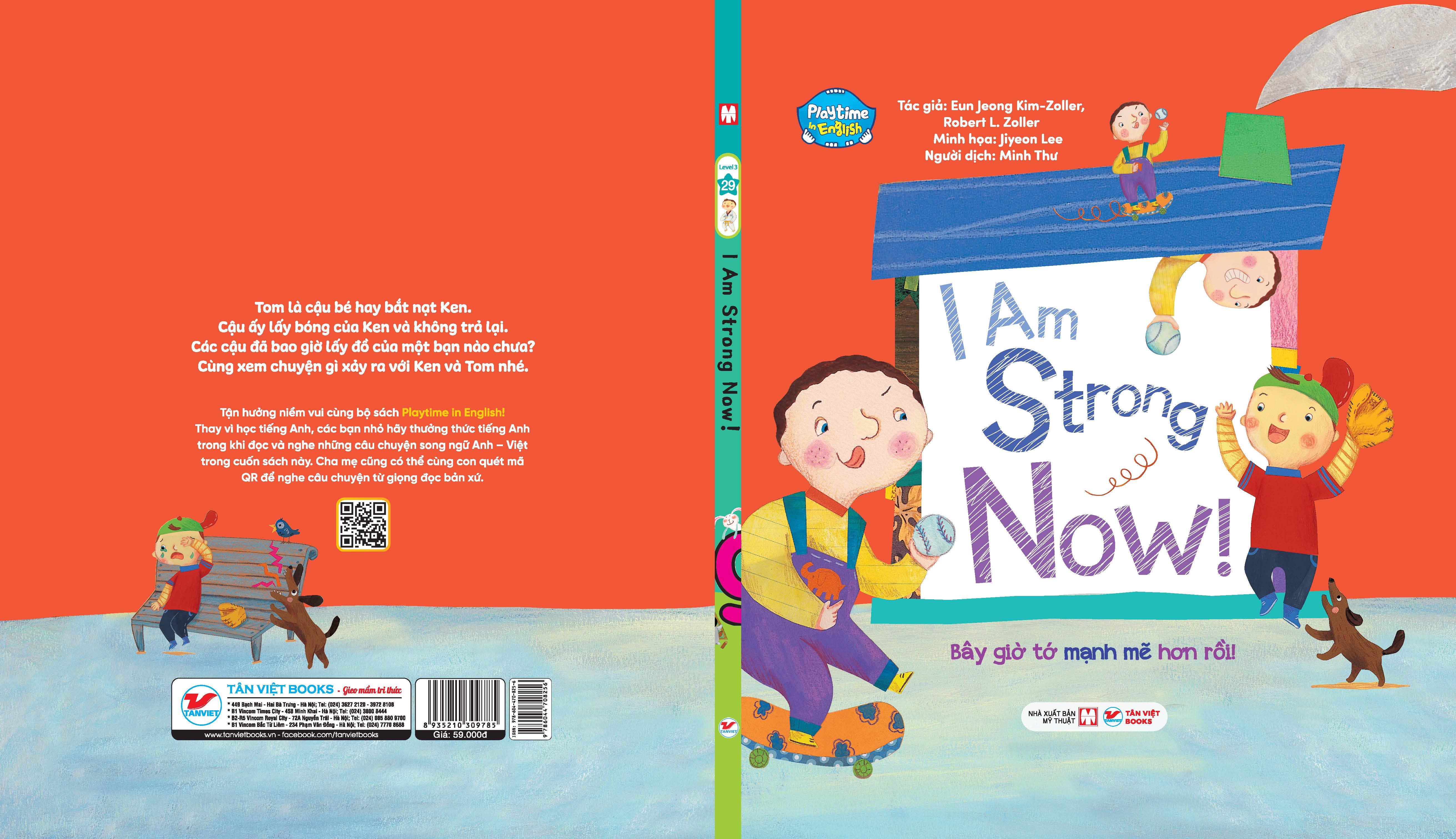 playtime in english - level 3 - i am strong now! - bây giờ tớ mạnh mẽ hơn rồi!