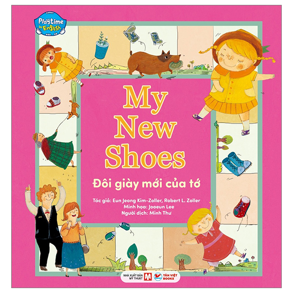 playtime in english - level 3 - my new shoes - đôi giầy mới của tớ