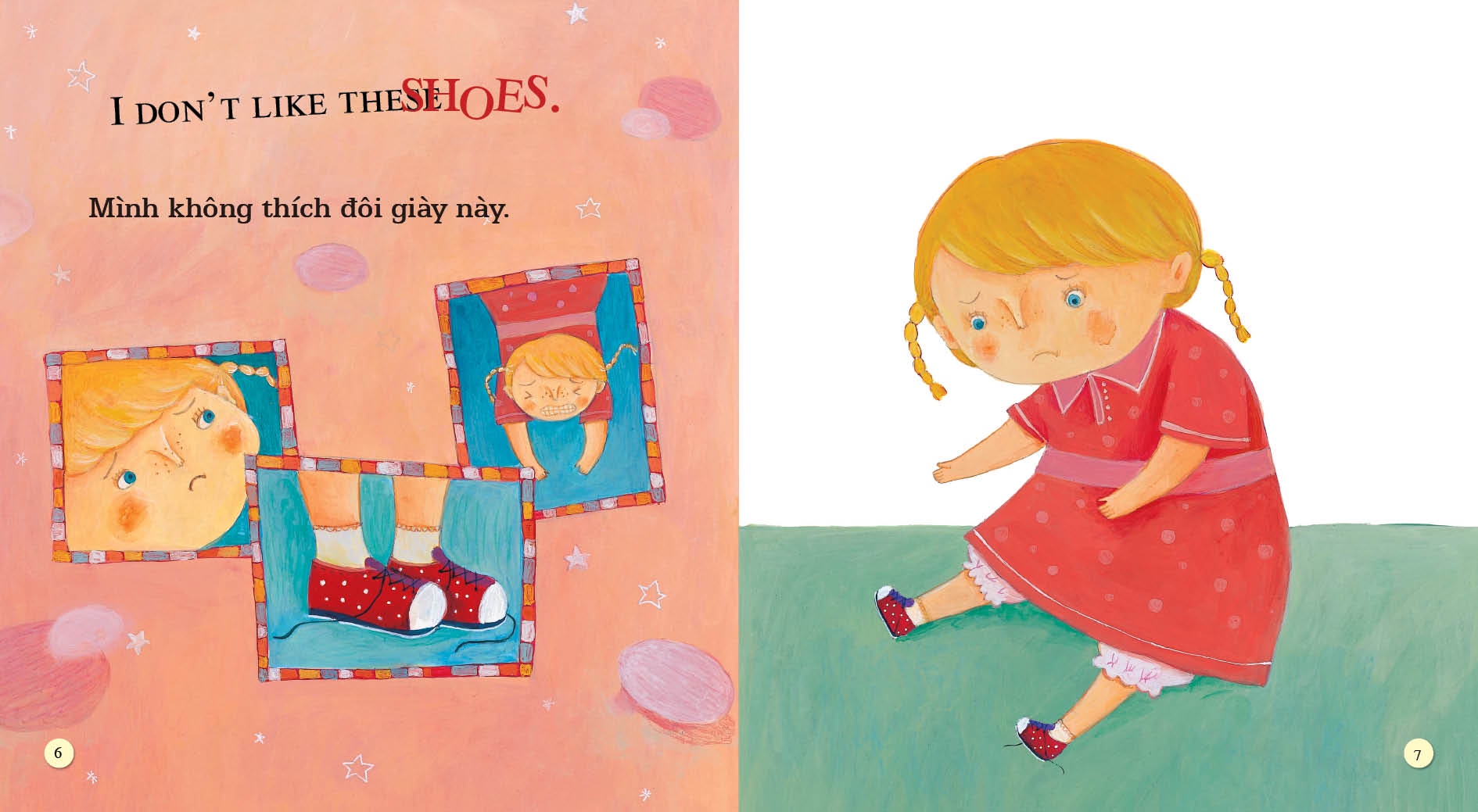 playtime in english - level 3 - my new shoes - đôi giầy mới của tớ