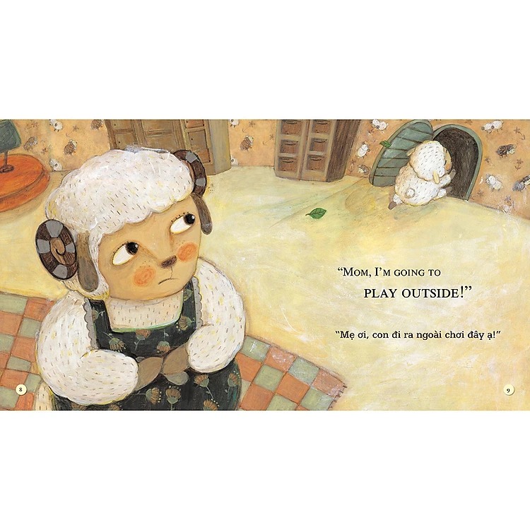 playtime in english - level 4 - little sheep isn't sleepy - bé cừu không buồn ngủ