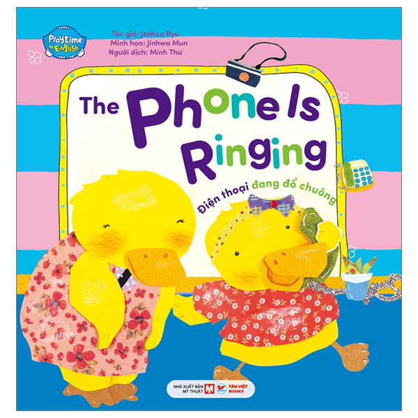 playtime in english - level 4 - the phone ls ringing - điện thoại đang đổ chuông