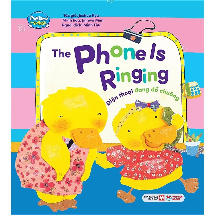 playtime in english - level 4 - the phone ls ringing - điện thoại đang đổ chuông