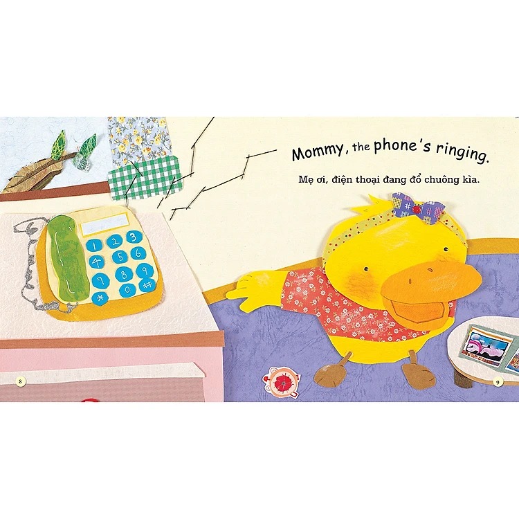 playtime in english - level 4 - the phone ls ringing - điện thoại đang đổ chuông