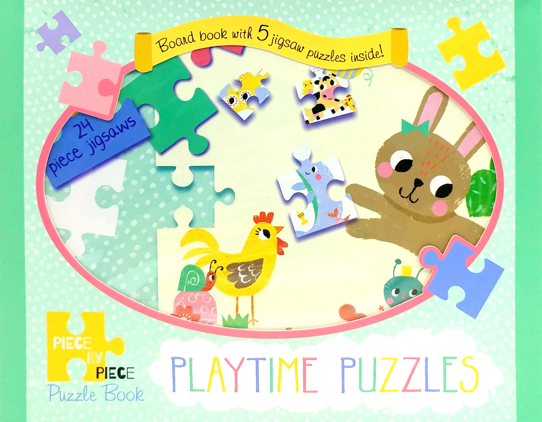 playtime puzzles - piece by piece puzzle books
