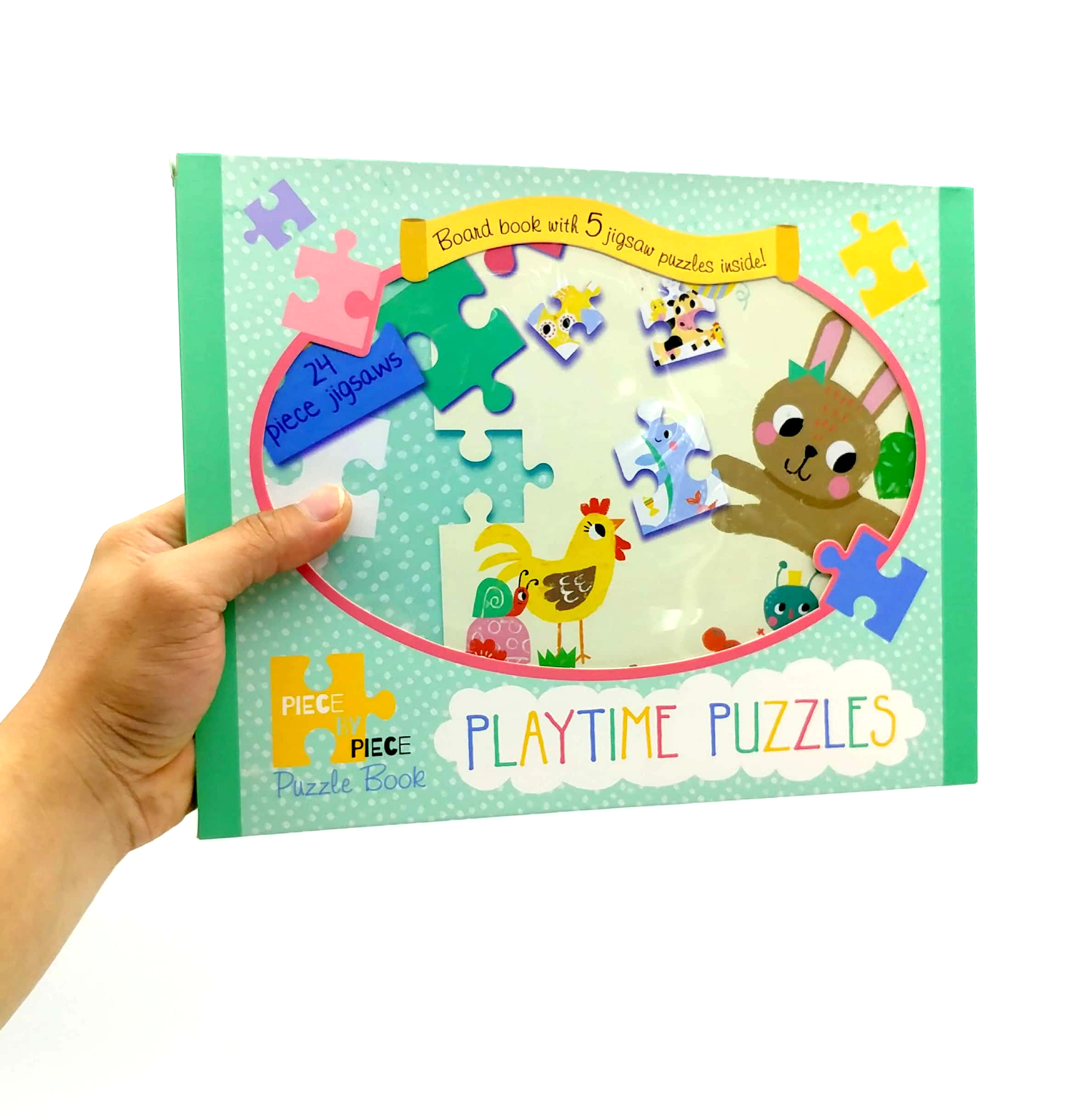 playtime puzzles - piece by piece puzzle books