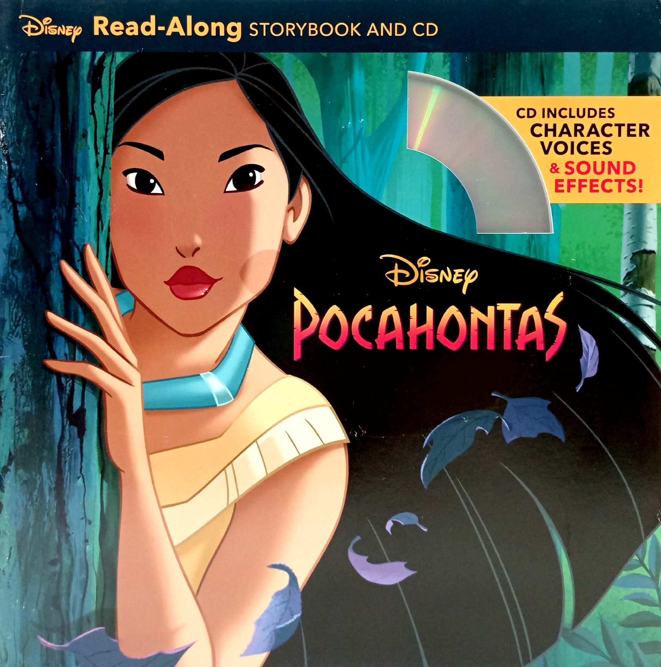 pocahontas read-along storybook and cd
