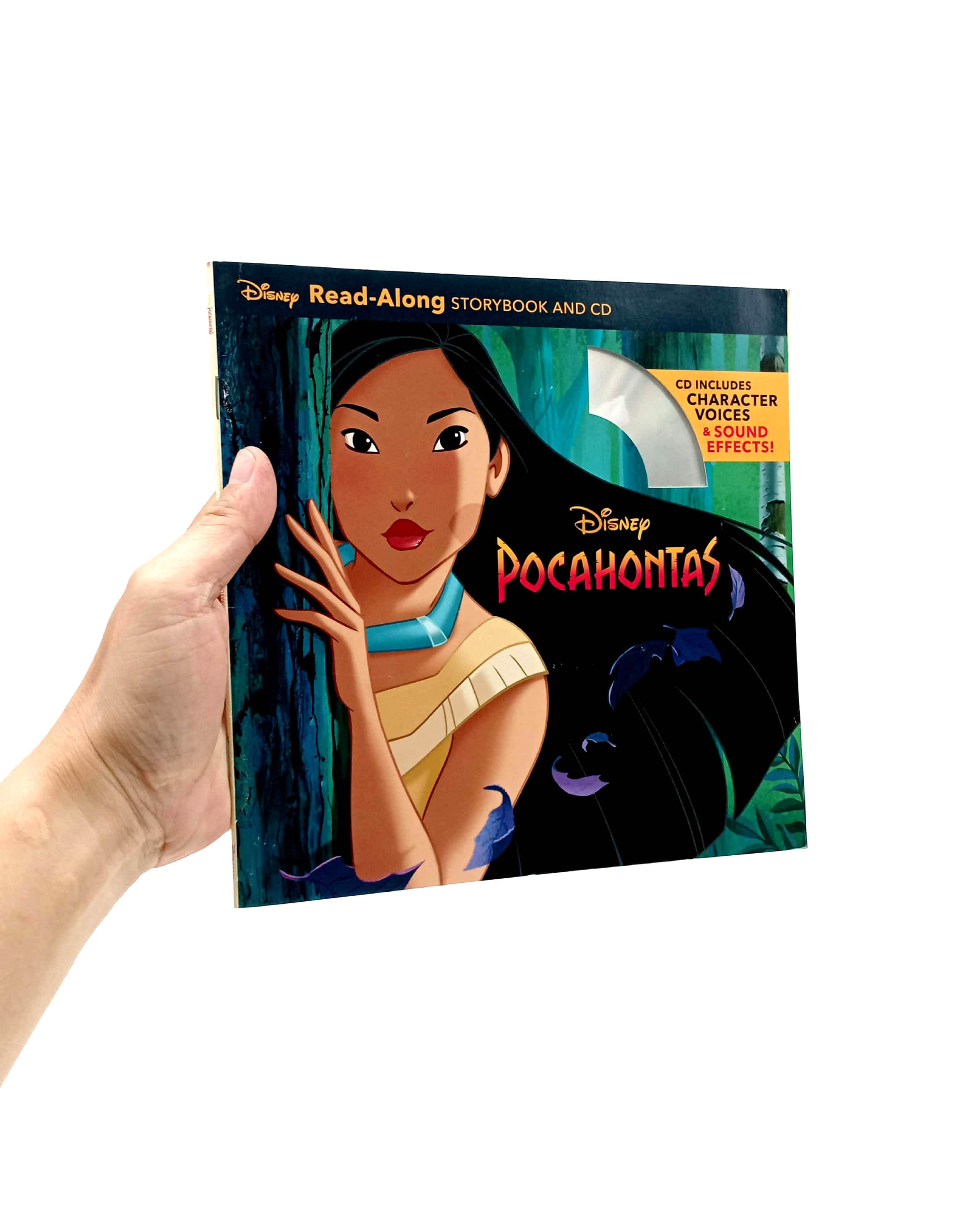 pocahontas read-along storybook and cd