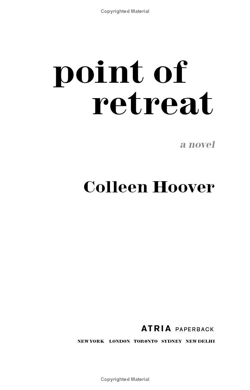 point of retreat