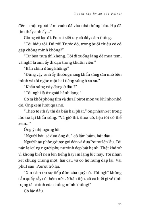 poirot investigates - tuyển tập kỳ án của poirot