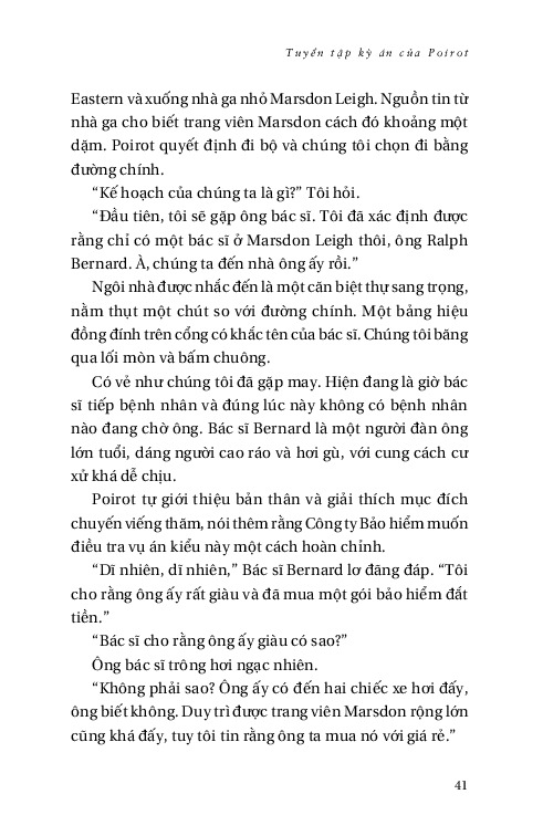 poirot investigates - tuyển tập kỳ án của poirot