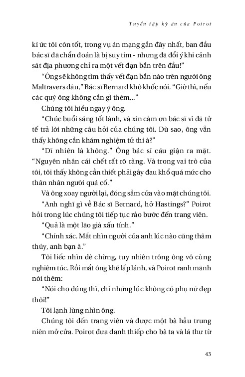 poirot investigates - tuyển tập kỳ án của poirot