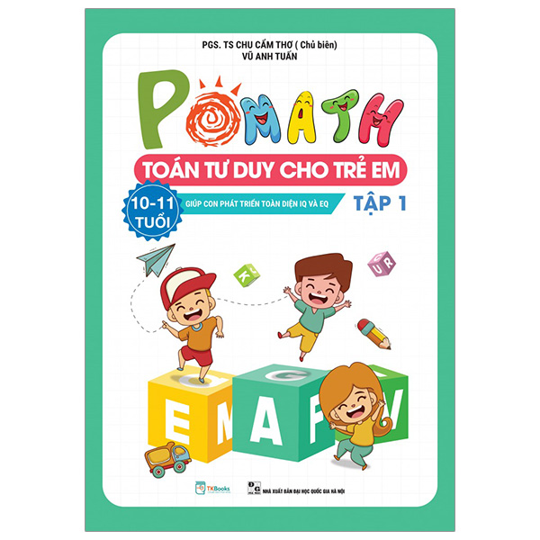 pomath - toán tư duy cho trẻ em - 10-11 tuổi - tập 1