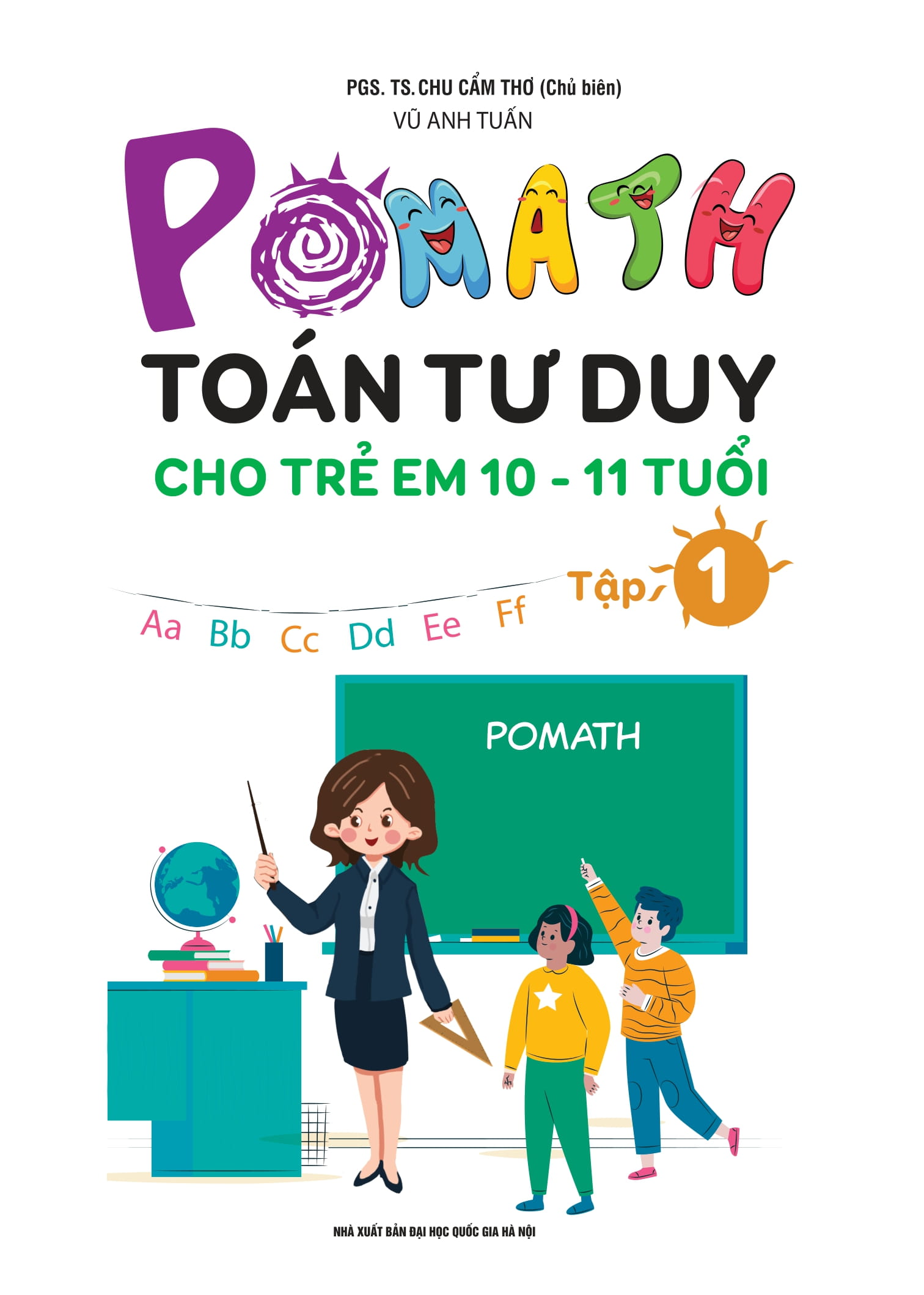 pomath - toán tư duy cho trẻ em - 10-11 tuổi - tập 1