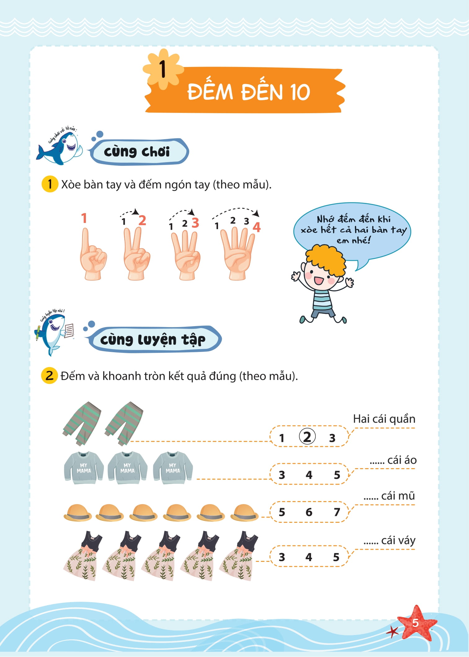 pomath - toán tư duy cho trẻ em - 6-7 tuổi - tập 1