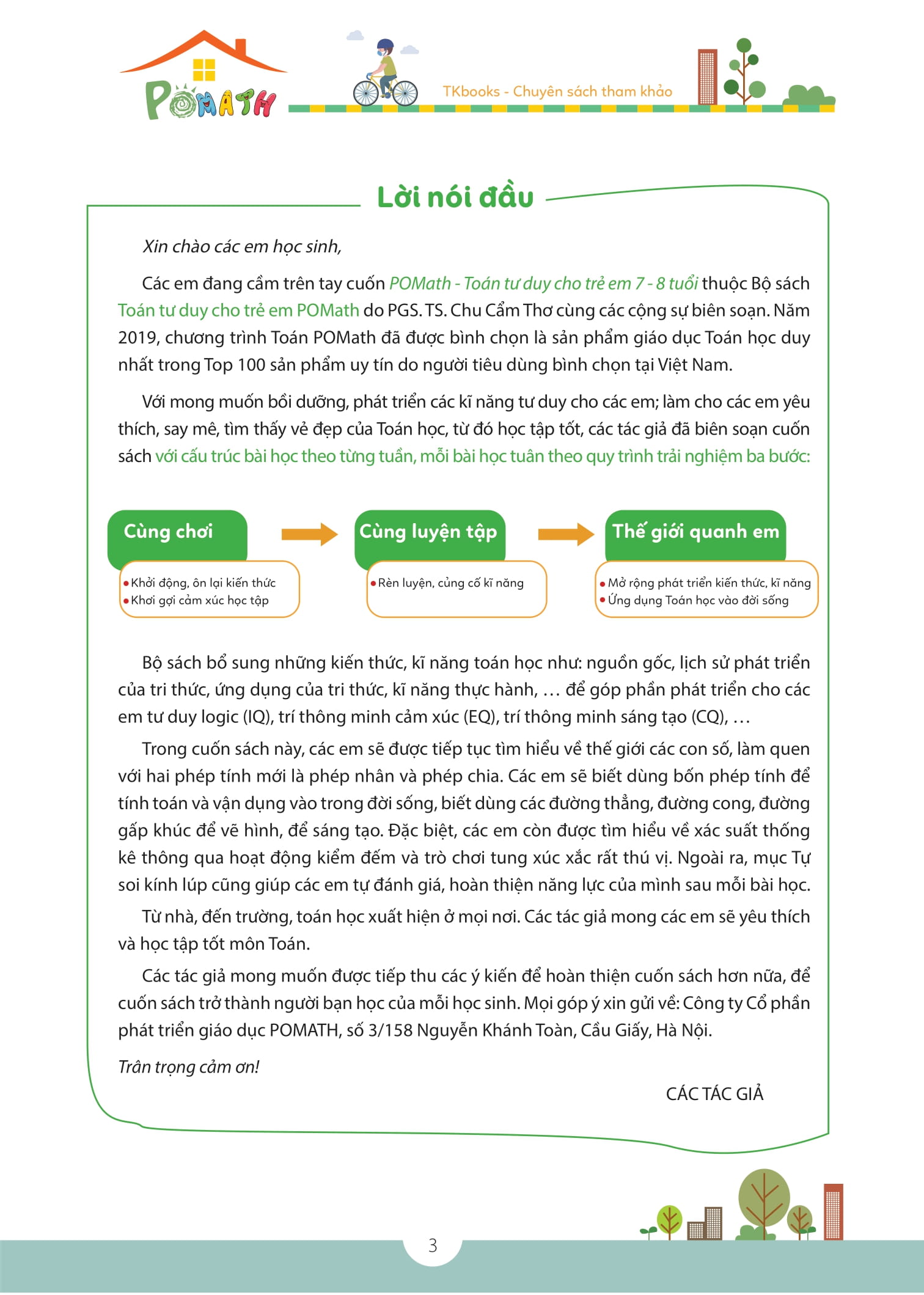 pomath - toán tư duy cho trẻ em - 7-8 tuổi - tập 1