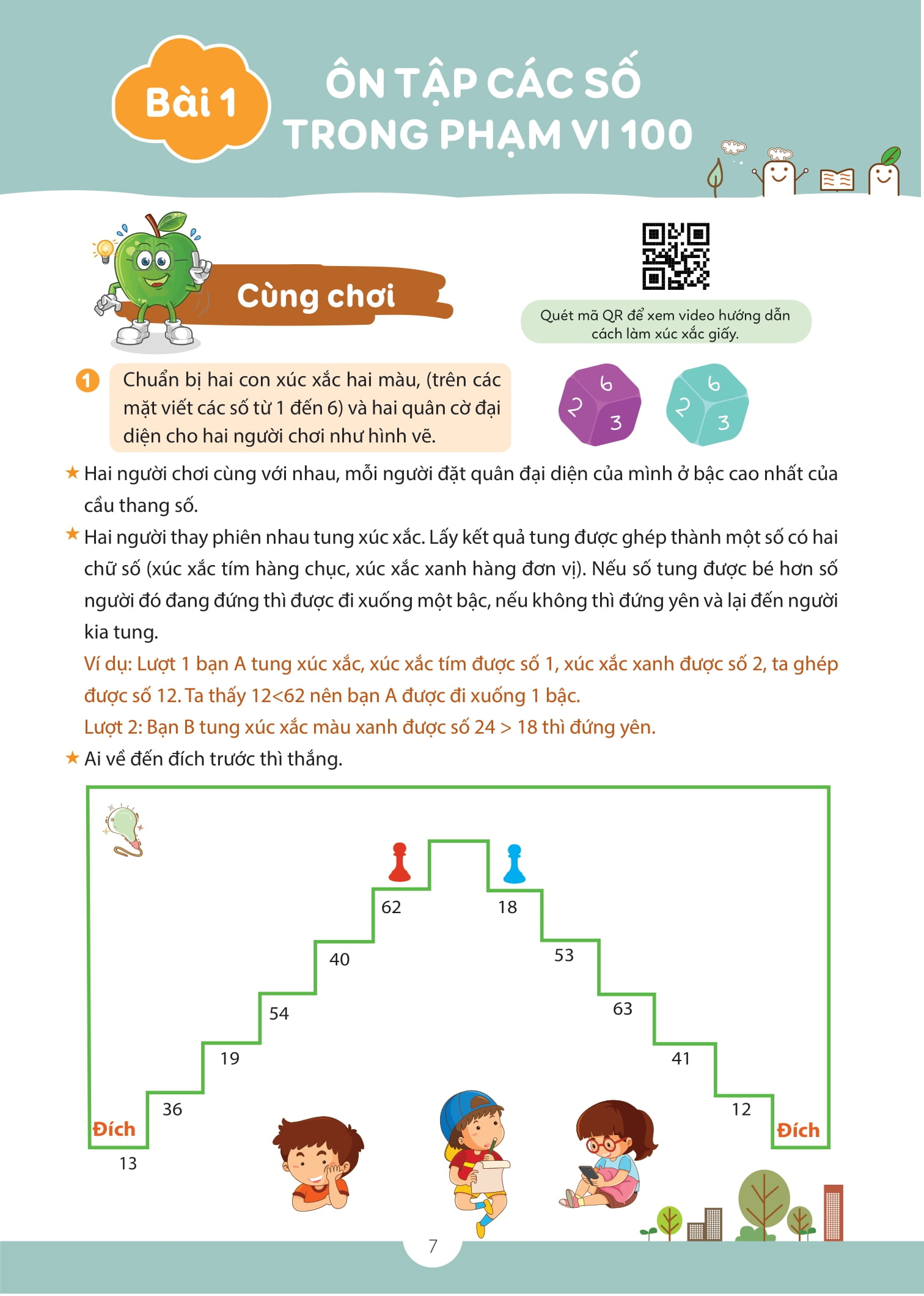 pomath - toán tư duy cho trẻ em - 7-8 tuổi - tập 1