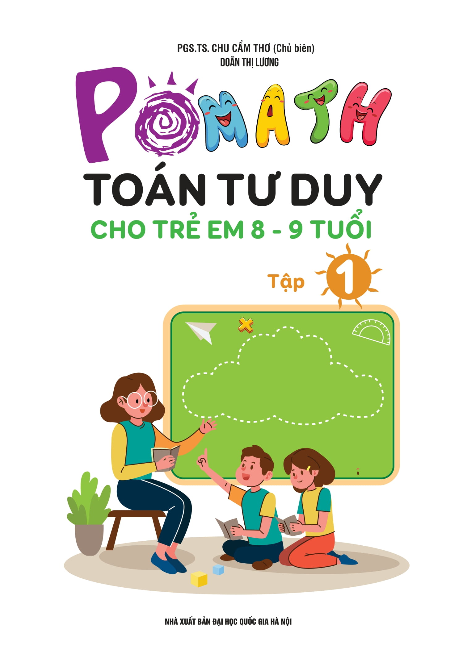 pomath - toán tư duy cho trẻ em 8-9 tuổi - tập 1