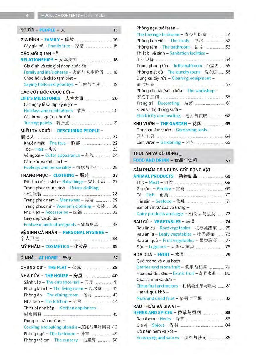 pons general reference - trilingual visual dictionary vietnamese - english - chinese