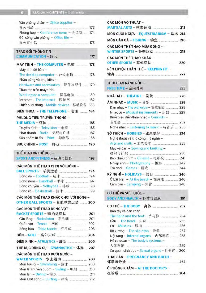 pons general reference - trilingual visual dictionary vietnamese - english - chinese