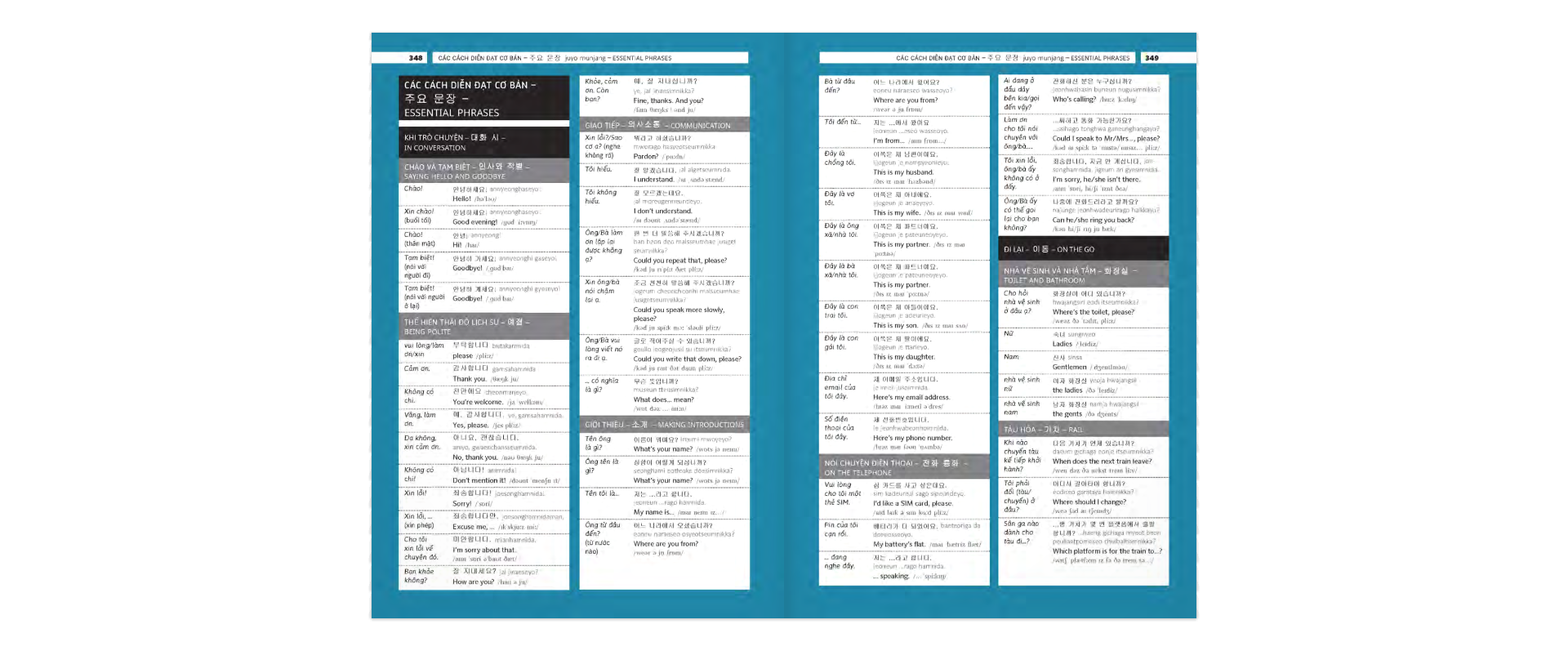 pons general reference - trilingual visual dictionary vietnamese - korean - english