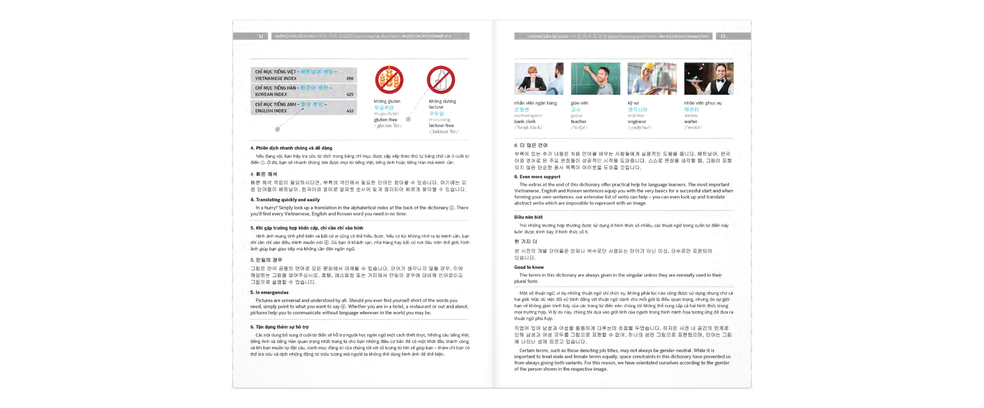 pons general reference - trilingual visual dictionary vietnamese - korean - english
