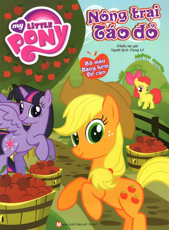 pony - tô màu nông trại táo đỏ (tái bản)