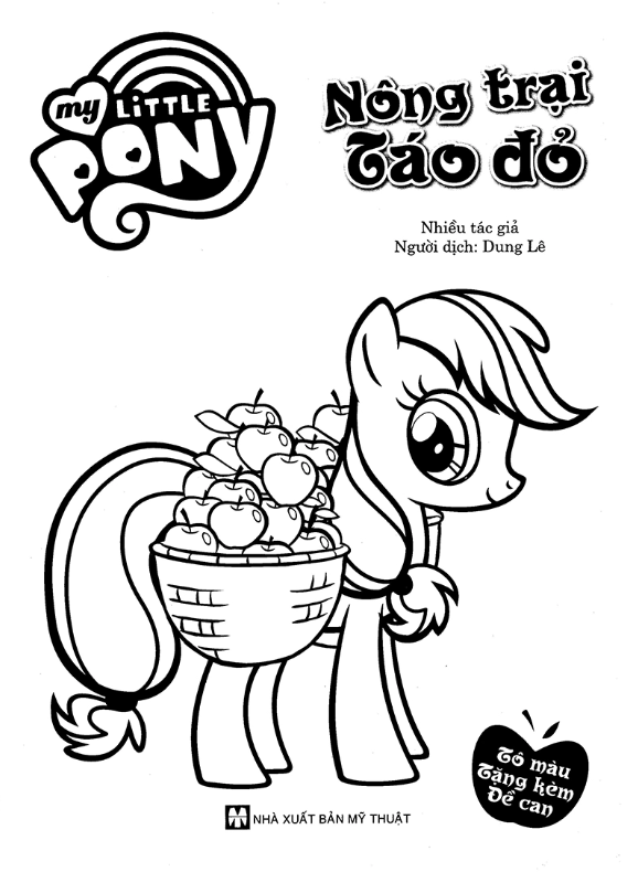 pony - tô màu nông trại táo đỏ (tái bản)