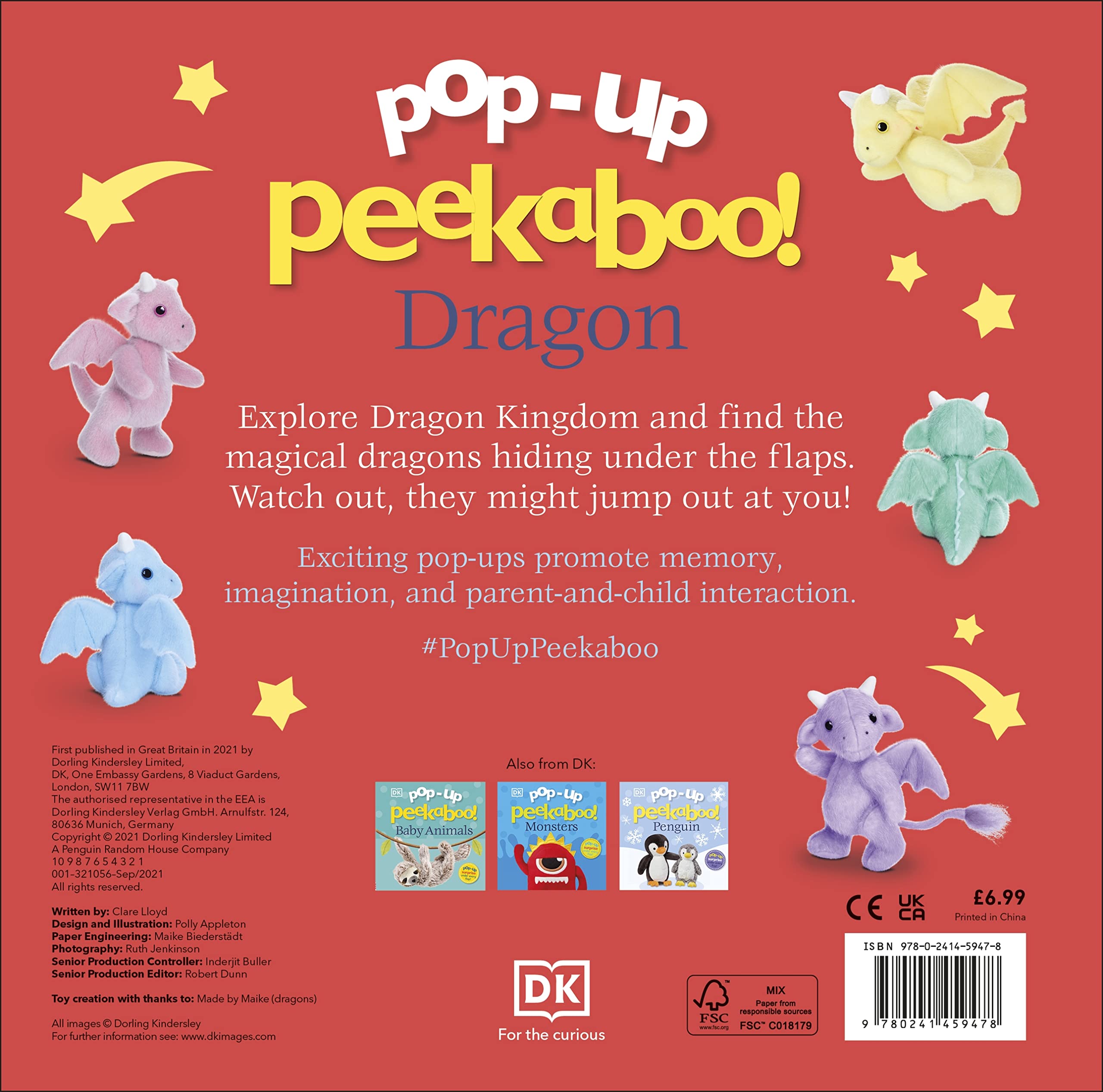pop-up peekaboo! dragon