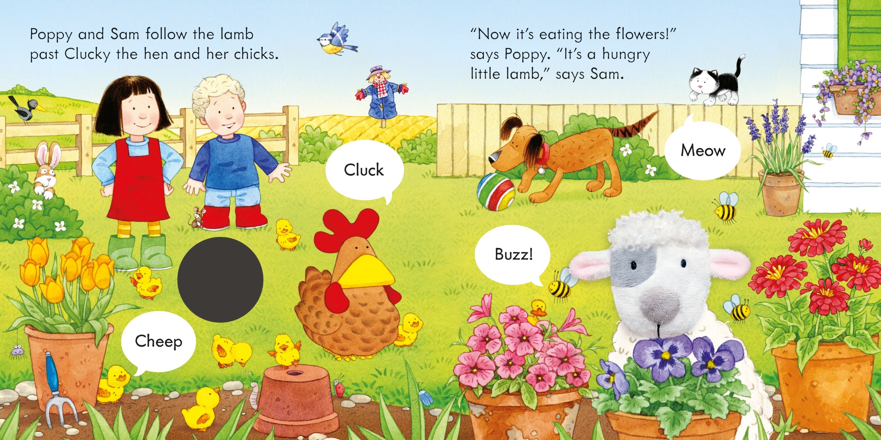 poppy and sam and the lamb