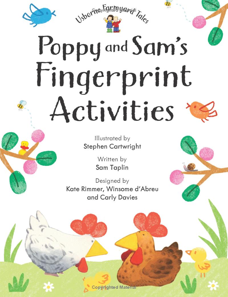poppy and sam's fingerprint activities