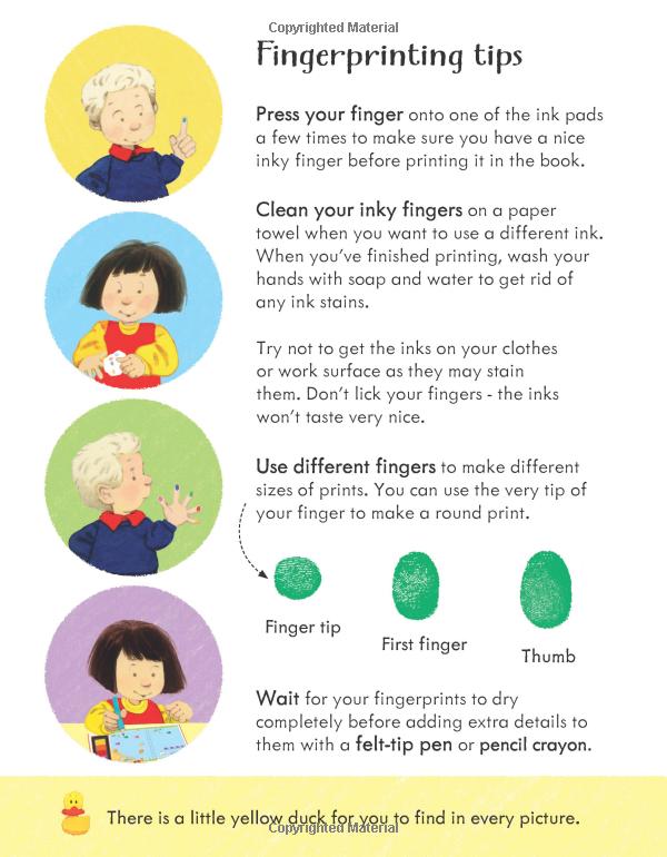 poppy and sam's fingerprint activities