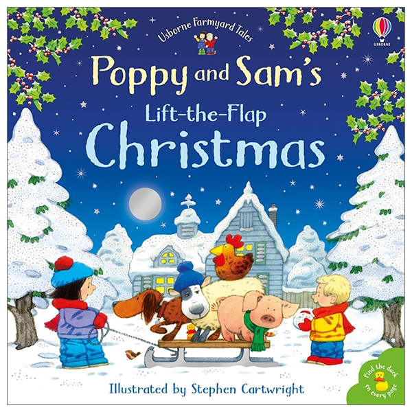 poppy and sam's lift-the-flap christmas (farmyard tales poppy and sam)